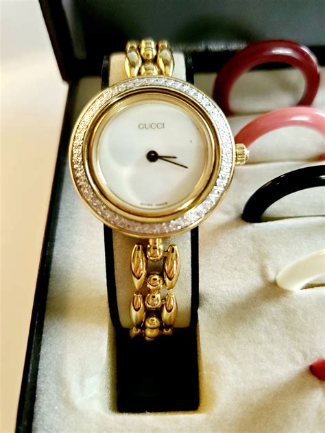 gucci uhr alte modelle gold|vintage gucci watches.